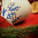 zimowa filiżanka ze spodkiem SCANDI