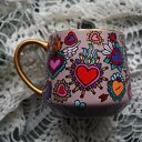 ręcznie malowany kubek porcelanowy SERCE