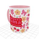 Kubek na Dzień Mamy - Najlepsza Świecie | 100% miłości, urlopu