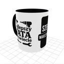 Kubek na Dzień - Najlepszy Tata, Szef Warsztatu | 100% majster, fuszerki