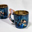 Handmade Kubek z grzybkami | Psychodelki Kasjopea | 400ml (III) ns