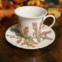 Porcelanowa filiżanka ręcznie malowana "Kwiaty dla Ciebie"
