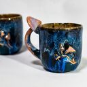 Handmade Kubek z grzybkami | Psychodelki Kasjopea | 400ml (III) ns