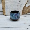 Czarka ceramiczna multikolor - rękodzieło do espresso i zielonej herbaty