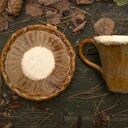 Filiżanka Rydz handmade: jesienna ceramika dla miłośniczek grzybów