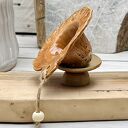 Ceramiczny zaparzacz z pokrywką do herbaty liściastej i ziołowej
