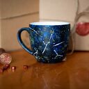 Kubek ręcznie malowany - Gwiezdna Sowa z porcelany 300 ml