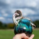 Handmade Kubek z grzybkami | Psychodelki Zielone poszycie | ok 380 ml (3) Kapelusz d