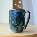 Kubek ceramiczny Zielona Głębia 325 ml