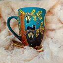 Ręcznie malowany kubek porcelanowy 300 ml - Kocia noc