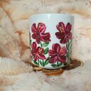Ręcznie malowany kubek Hibiskusy 270 ml