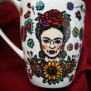 ręcznie malowany kubek FRIDA KAHLO