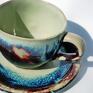 kubki: Kubek gauguin z talerzykiem - zestaw herbata