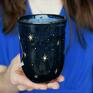 kobiety niebieskie 325ml księżycowa kubki prezent dla niej kubek ceramiczny