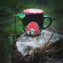 Leśny kubek - Muchomor - milosnik lasu do kawy roslin