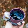 Azul Horse duży kubki ceramika na prezent handmade kubek z grzybkiem | navi | ok 420 ml |2 rękodzieło ceramiczne z muchomorem