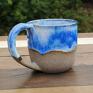 niebieskie kubki (c571) ceramiczny kubek na kawę na herbatę