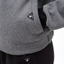 Kurtka dresowa hana czarno białe paseczki