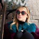 futro damskie sztuczne kolorowe