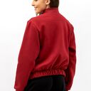 Kurtka dresowa hana bordo