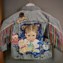 NA ZAMÓWIENIE personalizowana kurtka z portretem dla dziecka