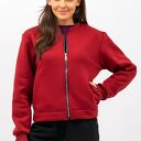 Kurtka dresowa hana bordo