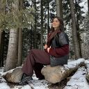 Wdzianko Multifunkcyjne - czerń i wino