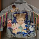 NA ZAMÓWIENIE personalizowana kurtka z portretem dla dziecka