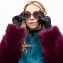 futro damskie sztuczne kolorowe