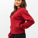 Kurtka dresowa hana bordo