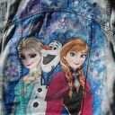 ręcznie malowana kurtka jeansowa XS dziewczęca FROZEN