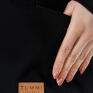 Tummi Handmade kurtka softshell na wiosnę i jesień, czarna, black jacket
