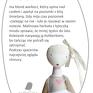 Szmaciana lalka z sercem kolekcjonerska lub zabawy Gotowa do przebierania i do fryzowania. Minimalistyczny design. Balet