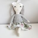 Zestaw 3 lalek królików Tilda - ręcznie szyte, ok. 40 cm, na prezent