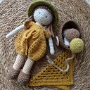 Lalka szydełkowa - jesienna