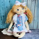 Lala ręcznie malowana - Dorotka - 50 cm