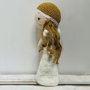 Szydełkowy Anioł handmade - lalka dekoracyjna