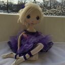 Natalia - lalka baletnica handmade 56 cm