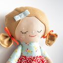 Duża lalka haftowana Emma 46 cm