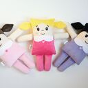 Lalka poduszka szmaciana laleczka