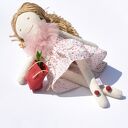 Lalka szmacian w letniej sukience