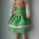 Zamówienie specjalne - lalka-przytulanka handmade dla Pani Marty