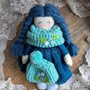 niebieska laleczka Ewunia