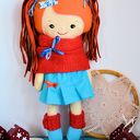 Cukierkowa lalka Daria 43 cm - wersja zimowa dla dziecka