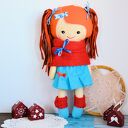 Cukierkowa lalka Daria 43 cm - wersja zimowa