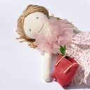 Lalka szmacian w letniej sukience