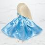 Poofy cat Lalka w błękitnej sukni balowej - księżniczka laleczka