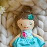 lalka turkusowe fruzia - kinga - 25 cm pokój dziewczynki