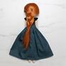 anna lalka stylizowana na księżniczkę frozen laleczka