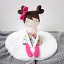 handmade lalka szmaciana radosna przytulanka